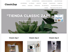 Tablet Screenshot of classic-zap.com.mx
